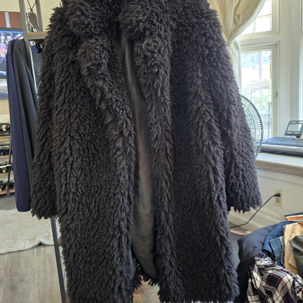 Wild Fable Charcoal Teddy Jacket